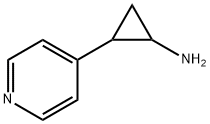 2-(4-PYRIDINYL)-CYCLOPROPANAMINE 结构式