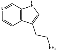 3-氨基乙基-6-氮杂吲哚 结构式