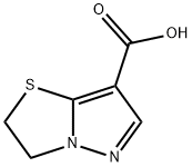 2,3-Dihydro-pyrazolo[5,1-b]thiazole-7-carboxylic acid 结构式