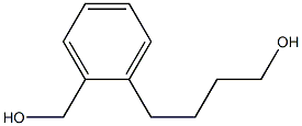 4-(2-(HydroxyMethyl)phenyl)butan-1-ol 结构式