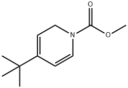METHYL 4-TERT-BUTYLPYRIDINE-1-CARBOXYLATE 结构式
