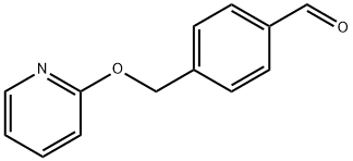 4-((吡啶-2-氧基)甲基)苯(甲)醛 结构式