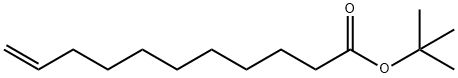 TERT-BUTYLUNDEC-10-ENOATE 结构式