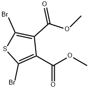 DIMETHYL 2,5-DIBROMOTHIOPHENE-3,4-DICARBOXYLATE 结构式