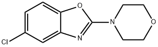 5-氯-2-N-吗啉基苯并[D]恶唑 结构式