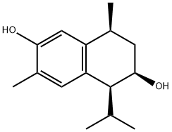 去氢白菖烯-3,7-二醇 结构式