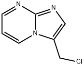 3 - (氯甲基)咪唑并(1,2-A)的嘧啶 结构式