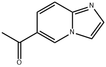 1-咪唑并[1,2-A]吡啶-6-基乙酮 结构式