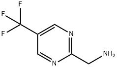 (5-(TrifluoroMethyl)pyriMidin-2-yl)MethanaMine 结构式