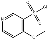 4-甲氧基吡啶-3-磺酰氯 结构式