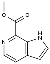 6-azaindole-7-carboxylic acid Methyl ester 结构式