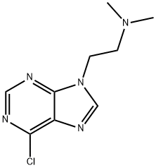 [2-(6-Chloro-purin-9-yl)-ethyl]-diMethyl-aMine 结构式