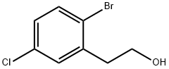 2-(2-溴-5-氯苯基)乙-1-醇 结构式