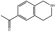 1-(1,2,3,4-四氢异喹啉-6-基)乙酮 结构式