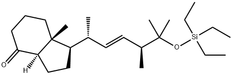 (1R,3AR,7AR)-1 - ((2R,5S,E)-5,6-二甲基-6 - ((三乙基甲硅烷基) 结构式