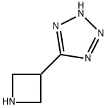 5-(3-Azetidinyl)-2H-tetrazole 结构式