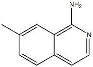 7-甲基异喹啉-1-胺 结构式
