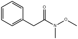 N-甲氧基-N-甲基-苯乙酰胺 结构式
