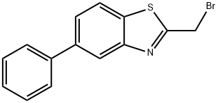 2-(溴甲基)-5-苯基苯并[D]噻唑 结构式