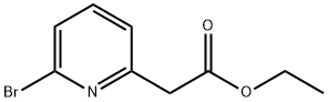 (6 -溴吡啶-2 -基)乙酸乙酯 结构式
