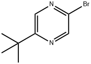 2-溴-5-(叔丁基)吡嗪 结构式