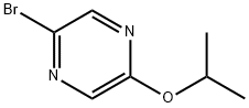 2-broMo-5-isopropoxypyrazine 结构式