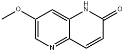 7-甲氧基-1,5-萘啶-2(1H)-酮 结构式