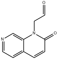 2-(2-氧代-1,7-萘啶-1(2H)-基)乙醛 结构式