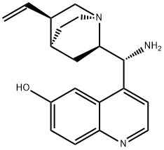 (9R)-9-氨基奎宁-6'-醇 结构式