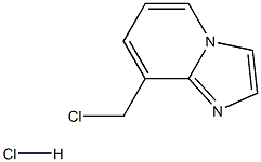 8-(氯甲基)咪唑并[1,2-A]吡啶盐酸盐 结构式