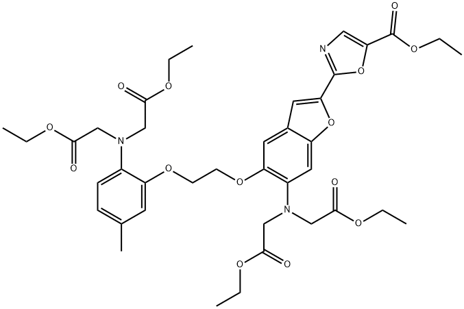 FURA-2 ETHYL ESTER 结构式