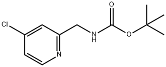 tert-butyl (4-chloropyridin-2-yl)MethylcarbaMate 结构式