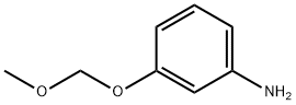3-(甲氧基甲氧基)苯胺 结构式
