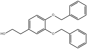 1,2-Dibenzyloxy-4-(2-hydroxyethyl)benzene 结构式