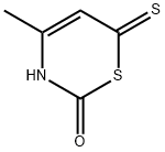 4-METHYL-6-THIOXO-3,6-DIHYDRO-2H-1,3-THIAZIN-2-ONE 结构式