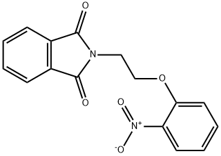 N-[2-(2-Nitrophenoxy)ethyl]phthaliMide 结构式