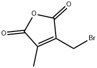 3-(溴甲基)-4-甲基呋喃-2,5-二酮 结构式