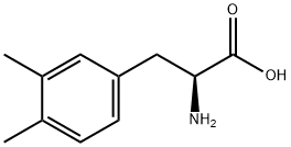 3,4-二甲基-DL-苯丙氨酸 结构式