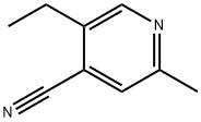 5-乙基-2-甲基异氰吡啶 结构式