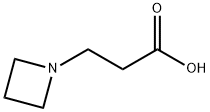 3-(氮杂啶-1-基)丙酸 结构式