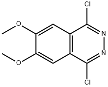 1,4-Dichloro-6,7-diMethoxyphthalazine 结构式