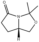 (S)-3,3-二甲基四氢吡咯并[1,2-C]噁唑-5-(3H)-酮 结构式