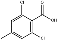 2,6-二氯-4-甲基-苯甲酸 结构式