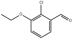 2-氯-3-乙氧基苯甲醛 结构式