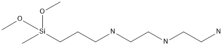 3-二乙烯三氨丙基甲基二甲氧基硅烷 结构式