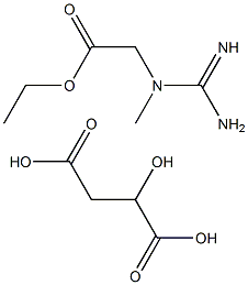 肌酸乙酯苹果酸 结构式