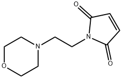 1-(2-吗啉乙基)-1H-吡咯-2,5-二酮 结构式