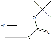 1,6-DIAZA-SPIRO[3.3]HEPTANE-1-CARBOXYLIC ACID TERT-BUTYL ESTER 结构式