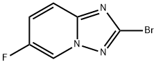 2-溴-6-氟 - [1,2,4]三唑并[1,5-A]吡啶 结构式