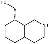 ((8S)-decahydroisoquinolin-8-yl)Methanol 结构式